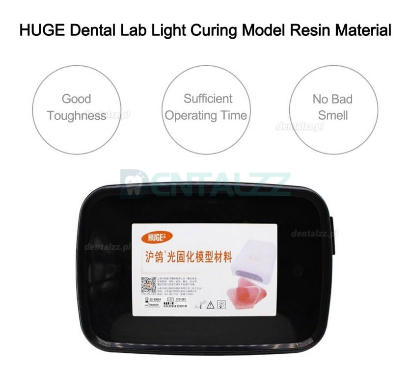 HUGE Urządzenie do utwardzania światłem dentystycznym. Materiał formy do piekarnika utwardzany światłem UV