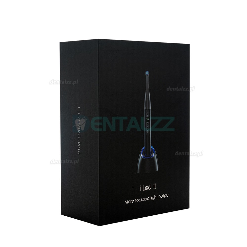 Woodpecker iLED II Lampa dentystyczna LED do utwardzania 1 sek metalowa głowica 3000 mW/cm²