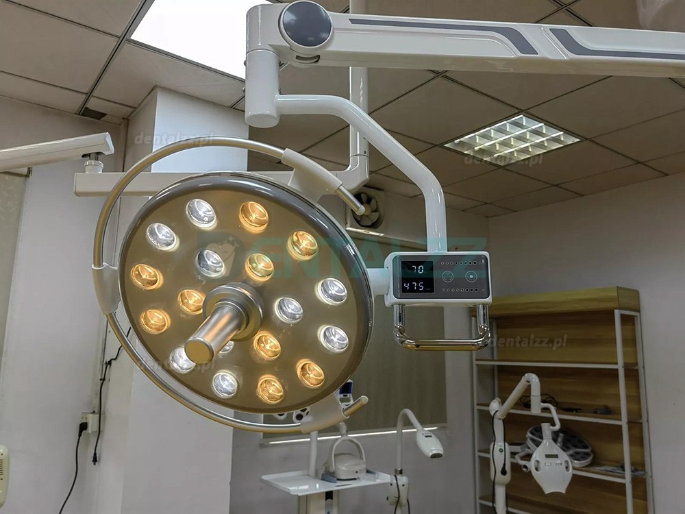 Saab KY-P133 Lampa stomatologiczna montowana na słupku do fotela dentystycznego 18 diod LED lampa indukcyjna