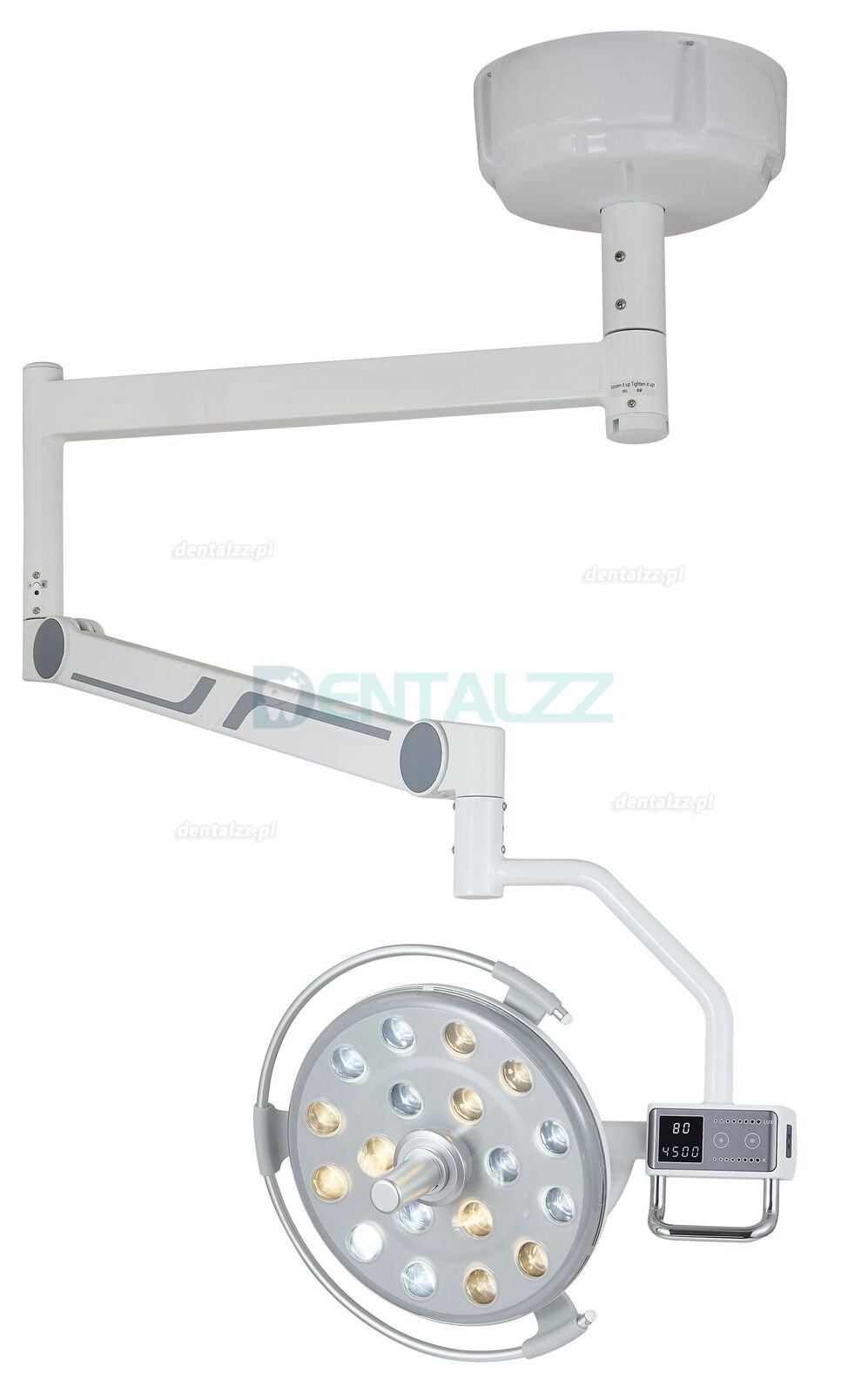 Saab KY-P133 Lampa stomatologiczna LED do montażu sufitowego 18 bezcieniowych lamp indukcyjnych LED