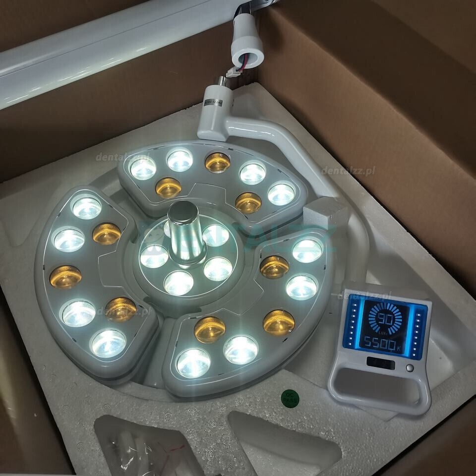 P138 Lampa chirurgiczna LED montowana na słupku do ekranu dotykowego fotela dentystycznego