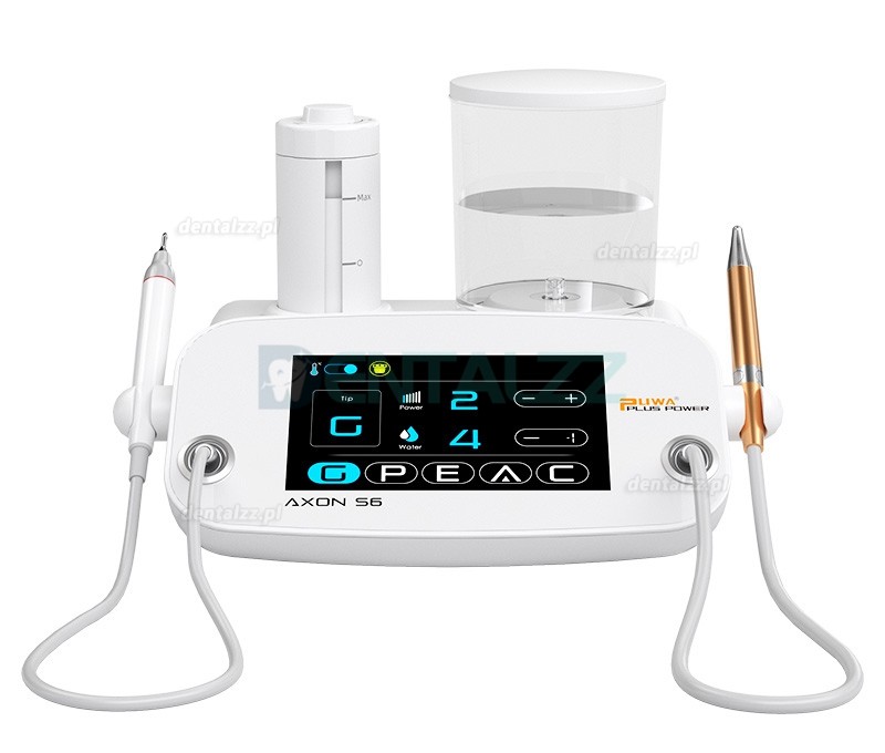 Pluspower ® AXON S6 2 in 1 Skaler ultradzwiękowy z piaskarką stomatologiczne