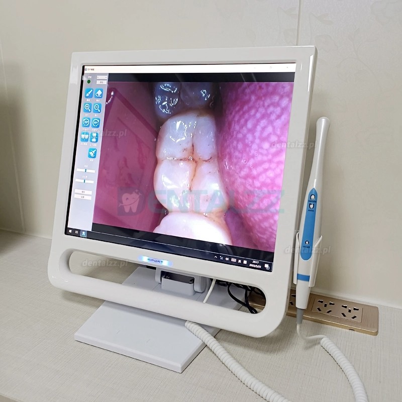 YF-1700P+ 17-calowy stomatologiczny aparat wewnątrzustny Dotykowy ekran LCD do unitu stomatologicznego ze wspornikiem